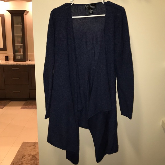 🎉HP 5/17🎉Philosophy cashmere waterfall sweater - Picture 4 of 7